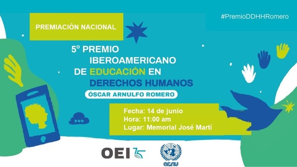 Entrega en Cuba de la V  Edición del Premio de Educación en Derechos Humanos “Óscar Arnulfo Romero”