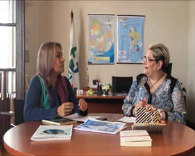 Conversatorio entre Vera Rexach y Sandra Rodríguez de la OEI