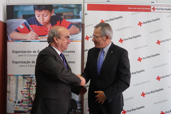 La OEI y Cruz Roja firman un convenio de colaboración