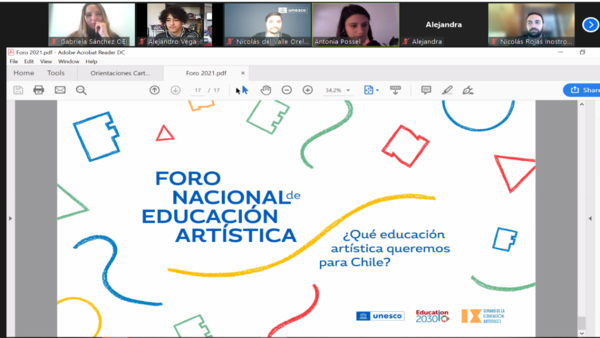 OEI Chile participa en foro interdisciplinario sobre arte y educación convocado por UNESCO 