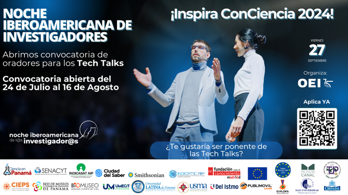 "Tech Talks" en el marco de la Noche Iberoamericana de l@s Investigador@s