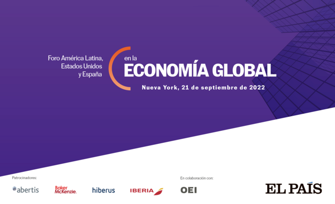 El secretario general de la OEI participará en el foro económico "América Latina, EE.UU. y España" junto a Pedro Sánchez y Gustavo Petro