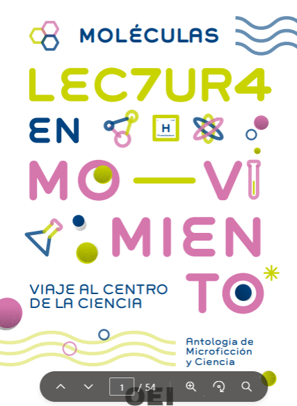 Colección Lectura en Movimiento: Moléculas. Antología de Microficción y ciencia 