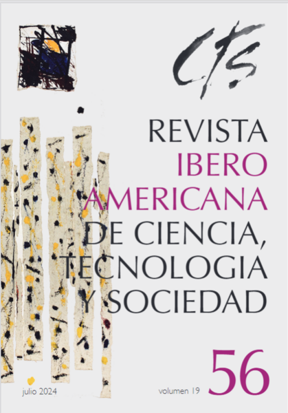 Revista iberoamericana de ciencia, tecnología y sociedad. Vol. 19, Nº 56, julio de  2024