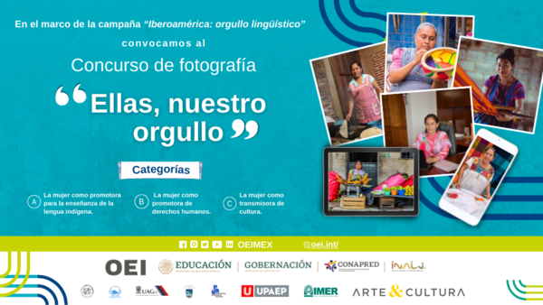 OEI México lanza el concurso de fotografía “Ellas, nuestro orgullo”