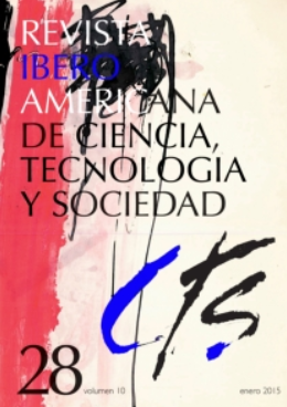 Revista Iberoamericana de Ciencia, Tecnología y Sociedad, Vol. 10, Nº 28