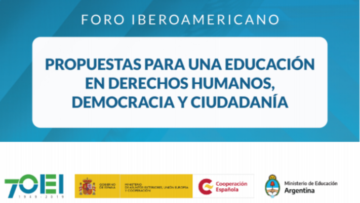 Publicación del Foro Iberoamericano: Propuestas para una Educación en Derechos Humanos, Ciudadanía y Democracia