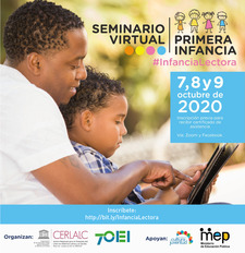 Unas 100.000 personas siguieron el I Seminario Virtual sobre competencia lectora en la Primera Infancia, organizado por la OEI y CERLALC