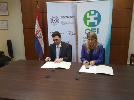 Firmamos acuerdo con la STP para el fortalecimiento de la educación, la ciencia y la cultura