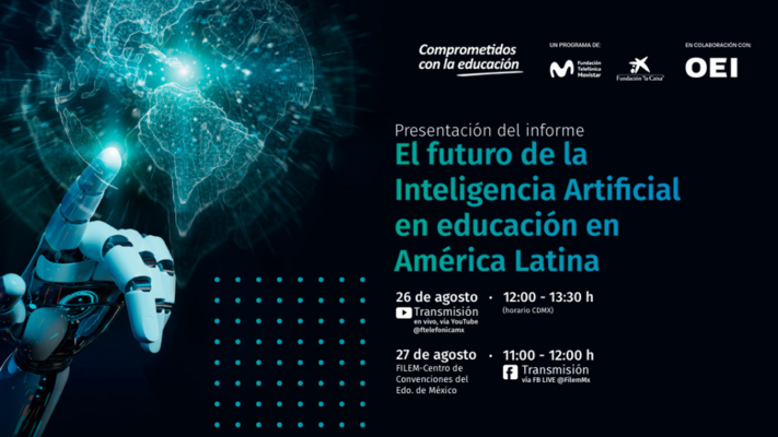 Presentamos oficialmente, en México, el informe “El futuro de la Inteligencia Artificial en educación en América Latina"