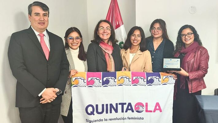 Asociación Quinta Ola regresó a Perú después de haber ganado en el V Premio Iberoamericano de Educación en Derechos Humanos