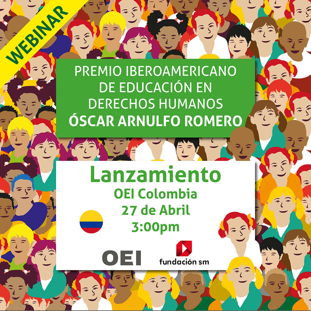 INVITACIÓN Lanzamiento Nacional del Premio Iberoamericano de Educación en Derechos Humanos de la Organización de Estados Iberoamericanos y Fundación SM
