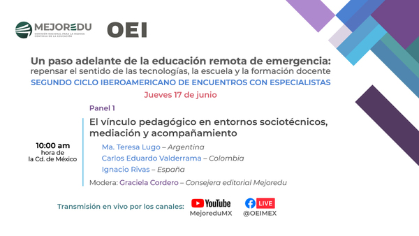 Panel 1_Ciclo Iberoamericano Mejoredu - OEI