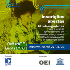 Está aberto o processo seletivo para participar em curso da Flacso Brasil, OEI e Unesco