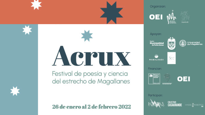 Ácrux, festival de poesía y ciencia del Estrecho de Magallanes 