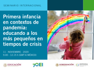 A II Reunião da Rede Ibero-americana de Administrações Públicas para a Primeira Infância da OEI será realizada em formato virtual nos dias 11 e 12 de novembro