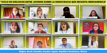 La democracia paritaria, foco del debate de la 2ª entrega del Ciclo de Diálogos de Jóvenes que organizan la OEI y la UIM