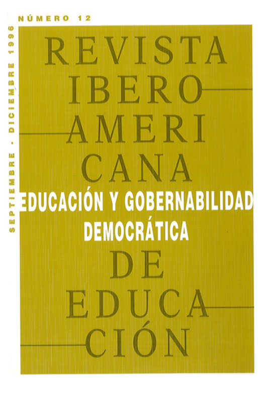 Revista Iberoamericana de Educación: Educación y Gobernabilidad Democrática