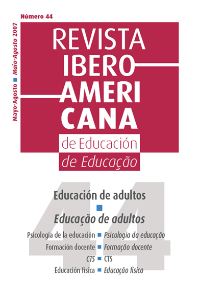 Revista Iberoamericana de Educación: Educación de adultos