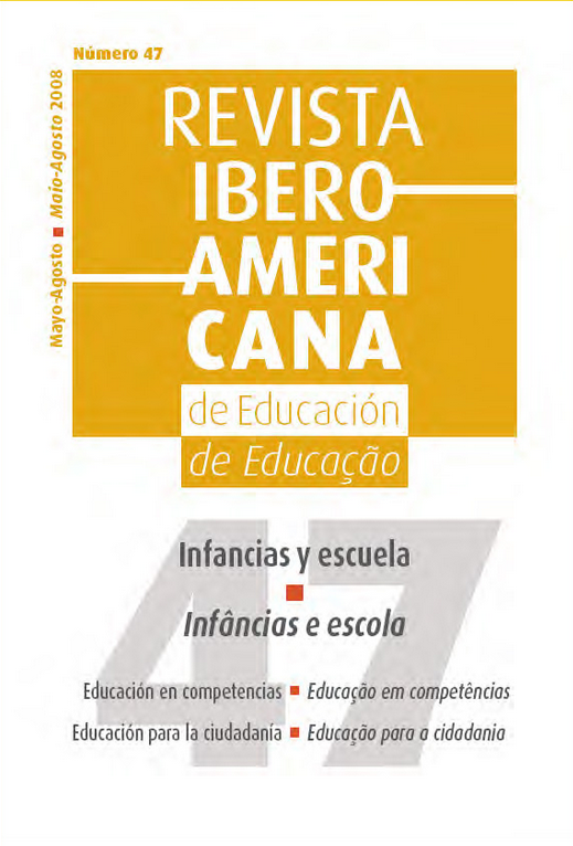 Revista Iberoamericana de Educación: Infancias y escuela