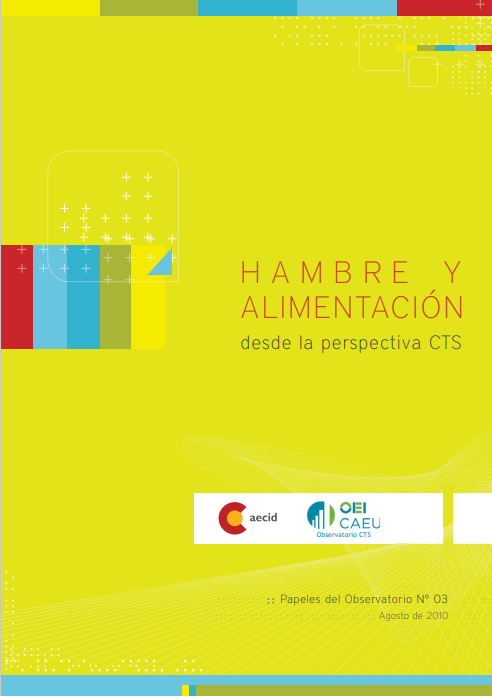 Papeles del Observatorio. Hambre y alimentación desde la perspectiva CTS
