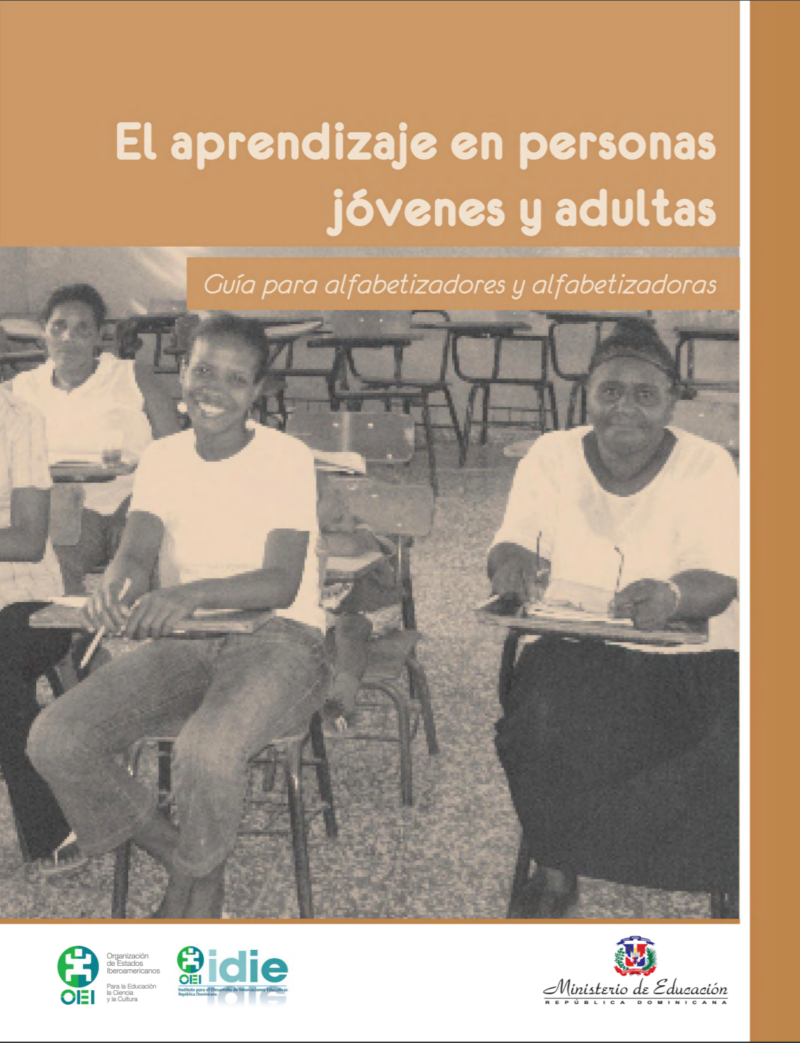 “El aprendizaje en personas jóvenes y adultas”