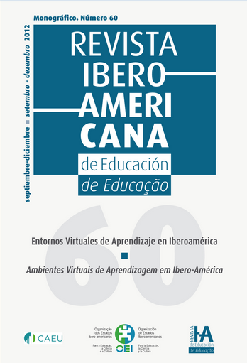 Revista Iberoamericana de Educación: Entornos virtuales de aprendizaje en Iberoamérica