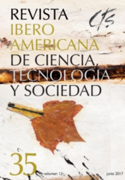Revista iberoamericana de ciencia, tecnología y sociedad. Vol. 12, Nº 35