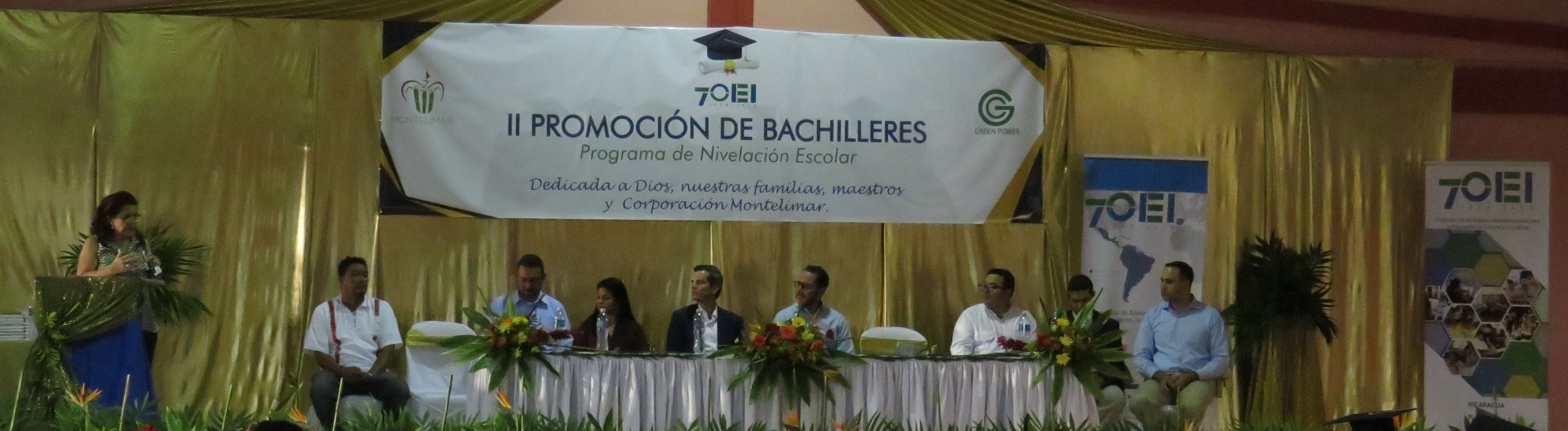 II Promoción de Bachilleres del Programa de Nivelación Escolar de trabajadores del Ingenio Montelimar