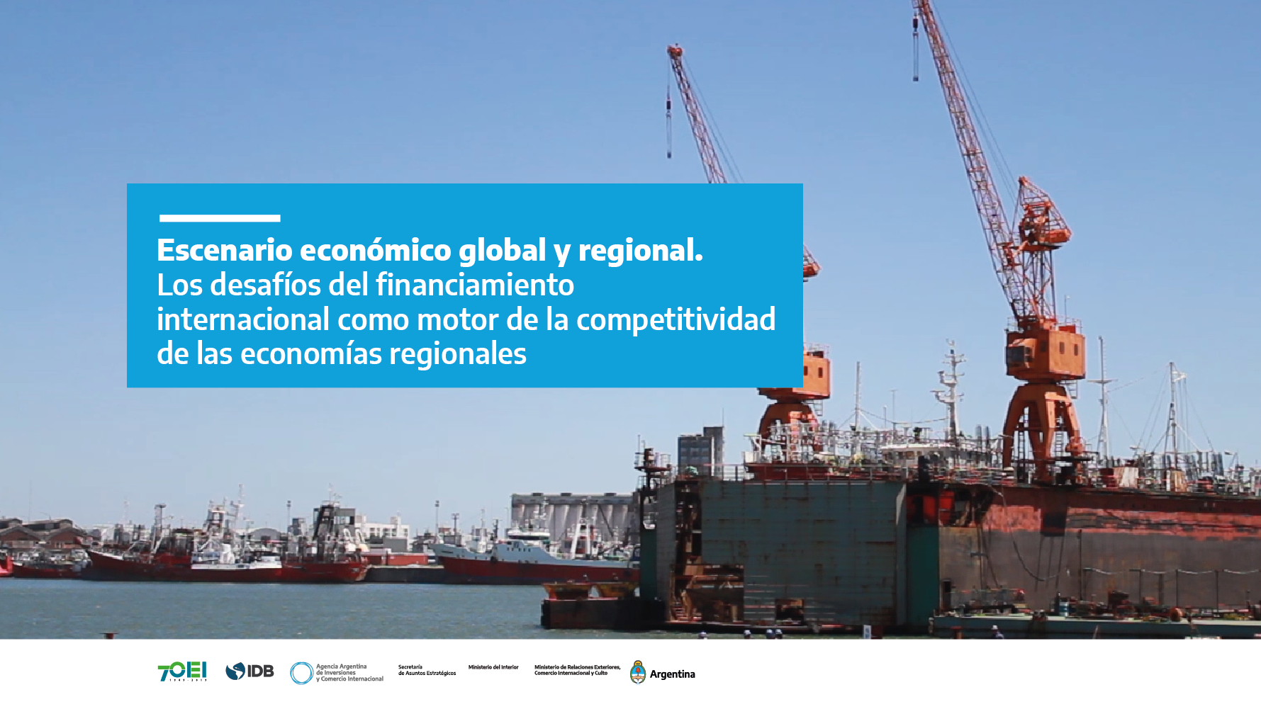 Conferencia “escenario Económico Global Y Regional Los Desafíos Del