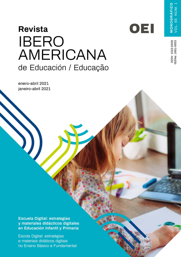 Revista Iberoamericana de Educación: Escuela Digital: estrategias y materiales didácticos digitales en Educación Infantil y Primaria