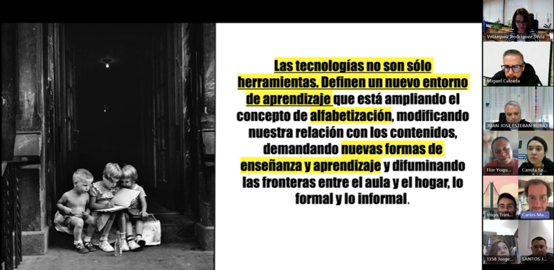 II Webinario Formativo: "Metodologías innovadoras y el rol de la digitalización en la promoción de los ODS en el aula" con la participación del experto Carlos Magro (2023)